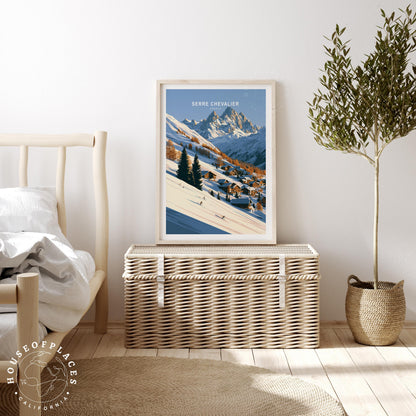 Serre Chevalier travel poster – view 3