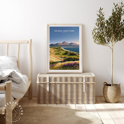 Royal County Down travel poster – view 3