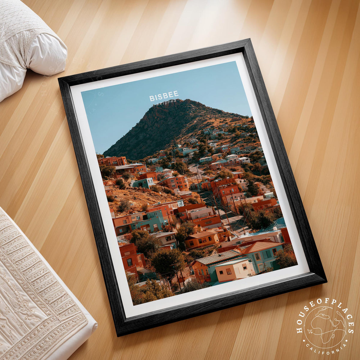 Bisbee travel poster – view 2