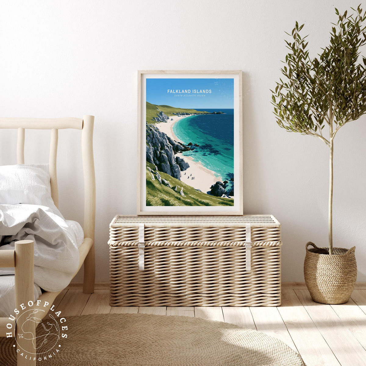 Falkland Islands travel poster – view 3