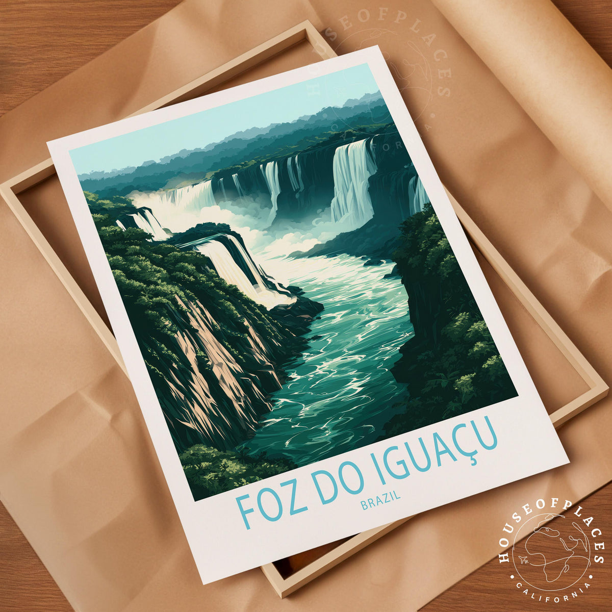 Foz Do Iguaçu travel poster – view 4