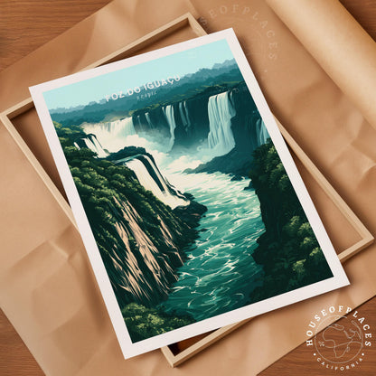 Foz Do Iguaçu travel poster – view 4