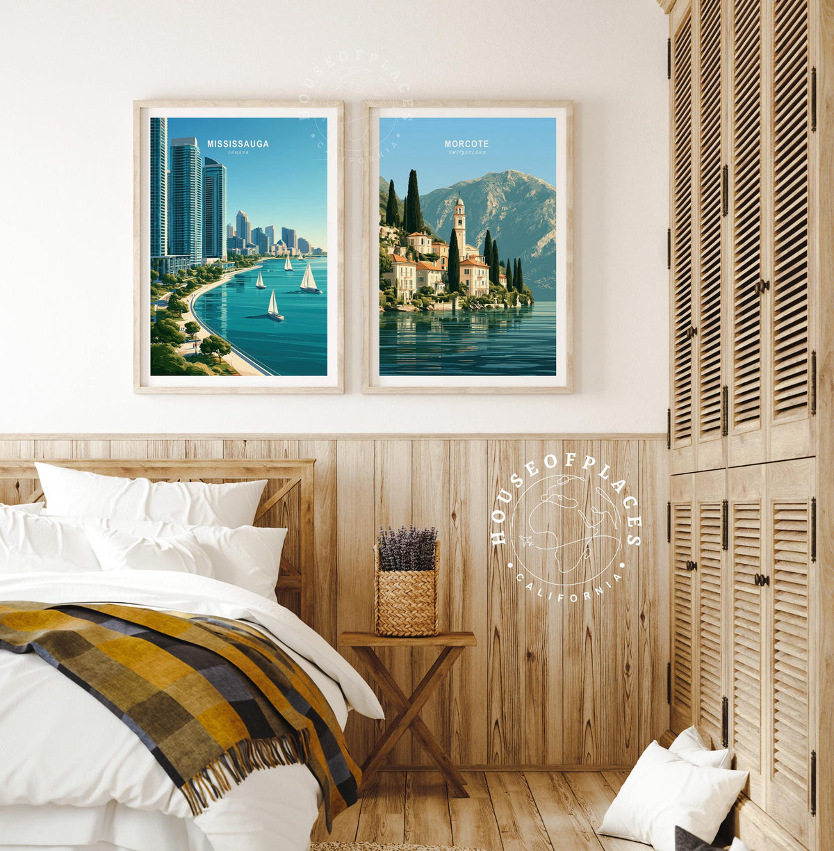 Morcote travel poster – view 9