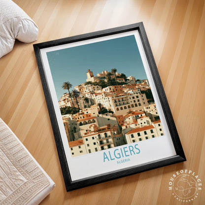 Algiers travel poster – view 2