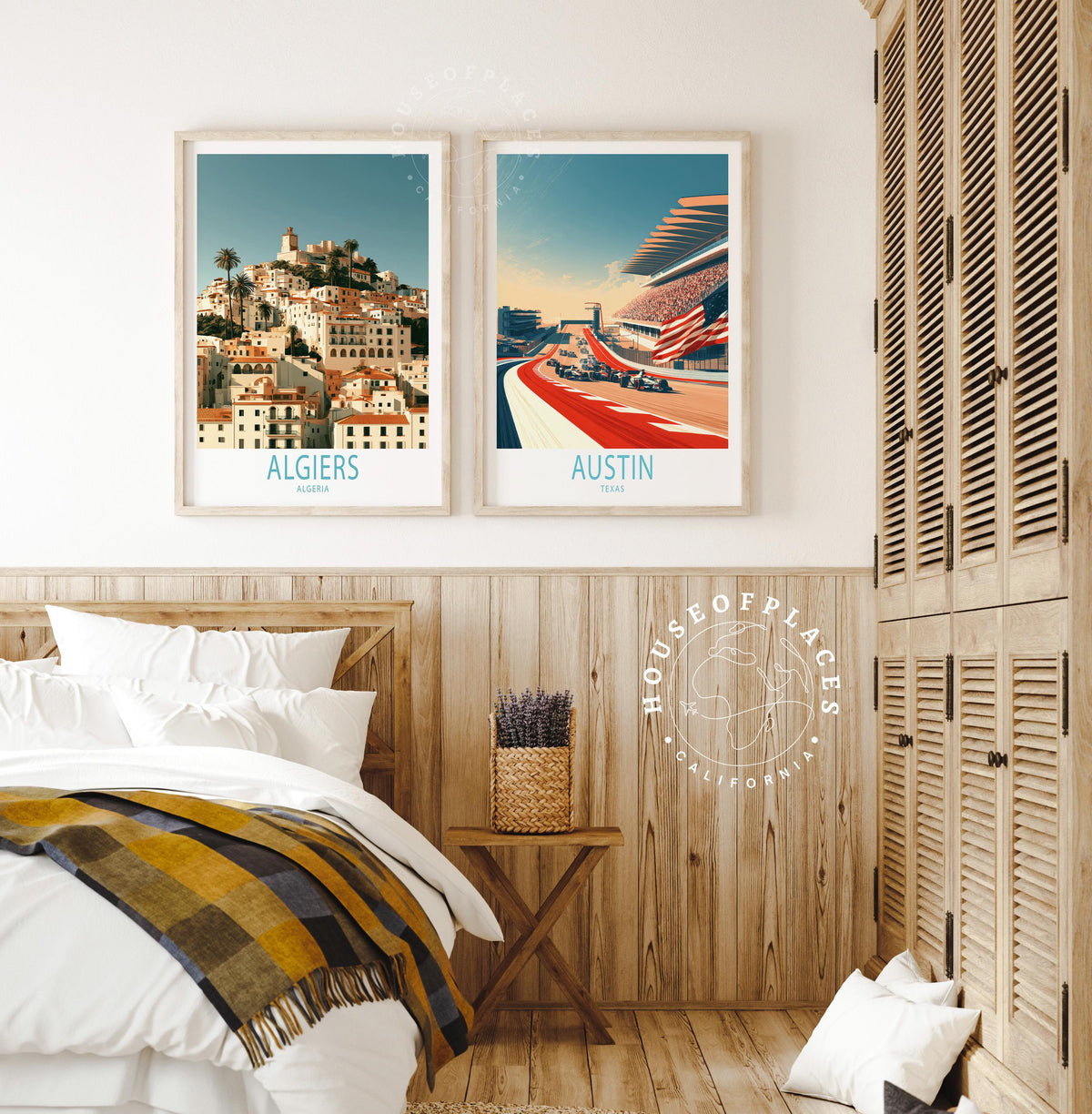 Algiers travel poster – view 9