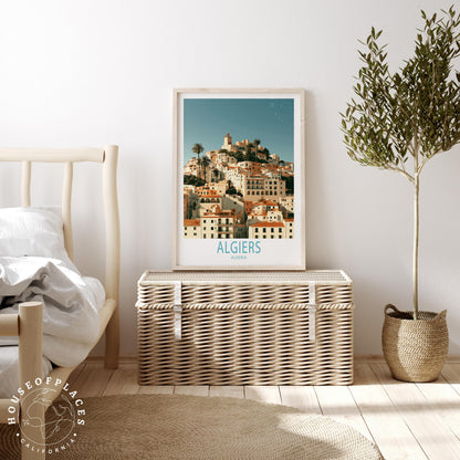 Algiers travel poster – view 3