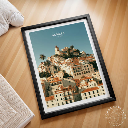 Algiers travel poster – view 2