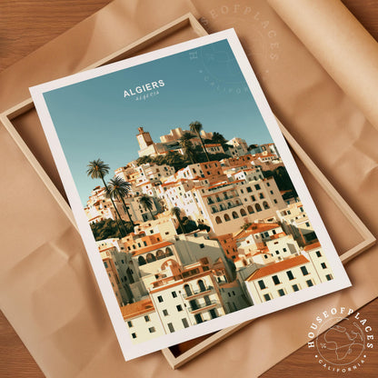 Algiers travel poster – view 4