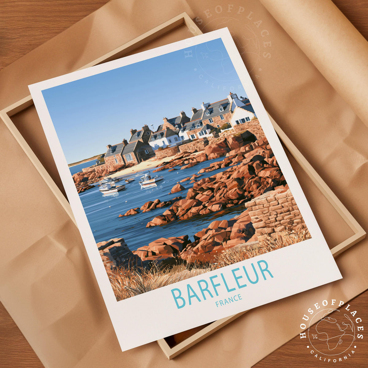 Barfleur travel poster – view 4