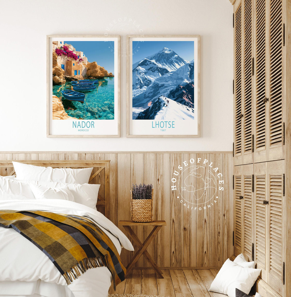 Lhotse Tibet travel poster – view 9