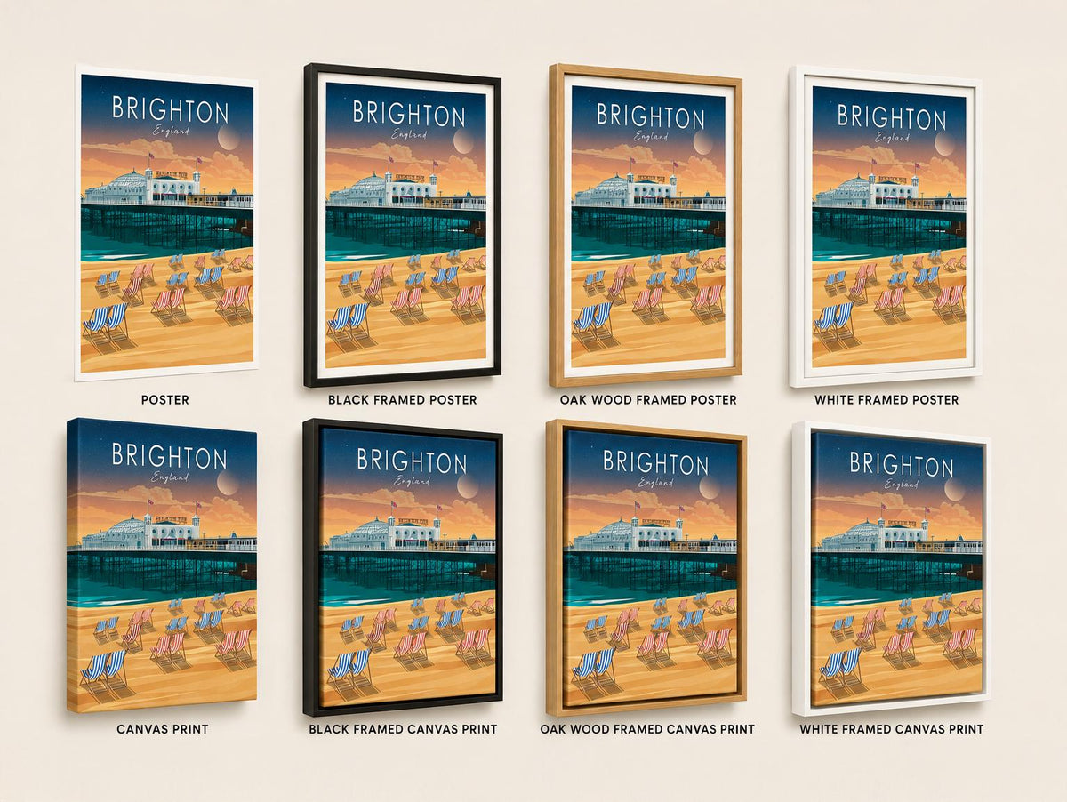 Huntington Beach travel poster – view 4