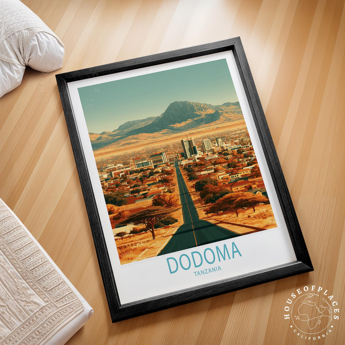 Dodoma travel poster – view 2