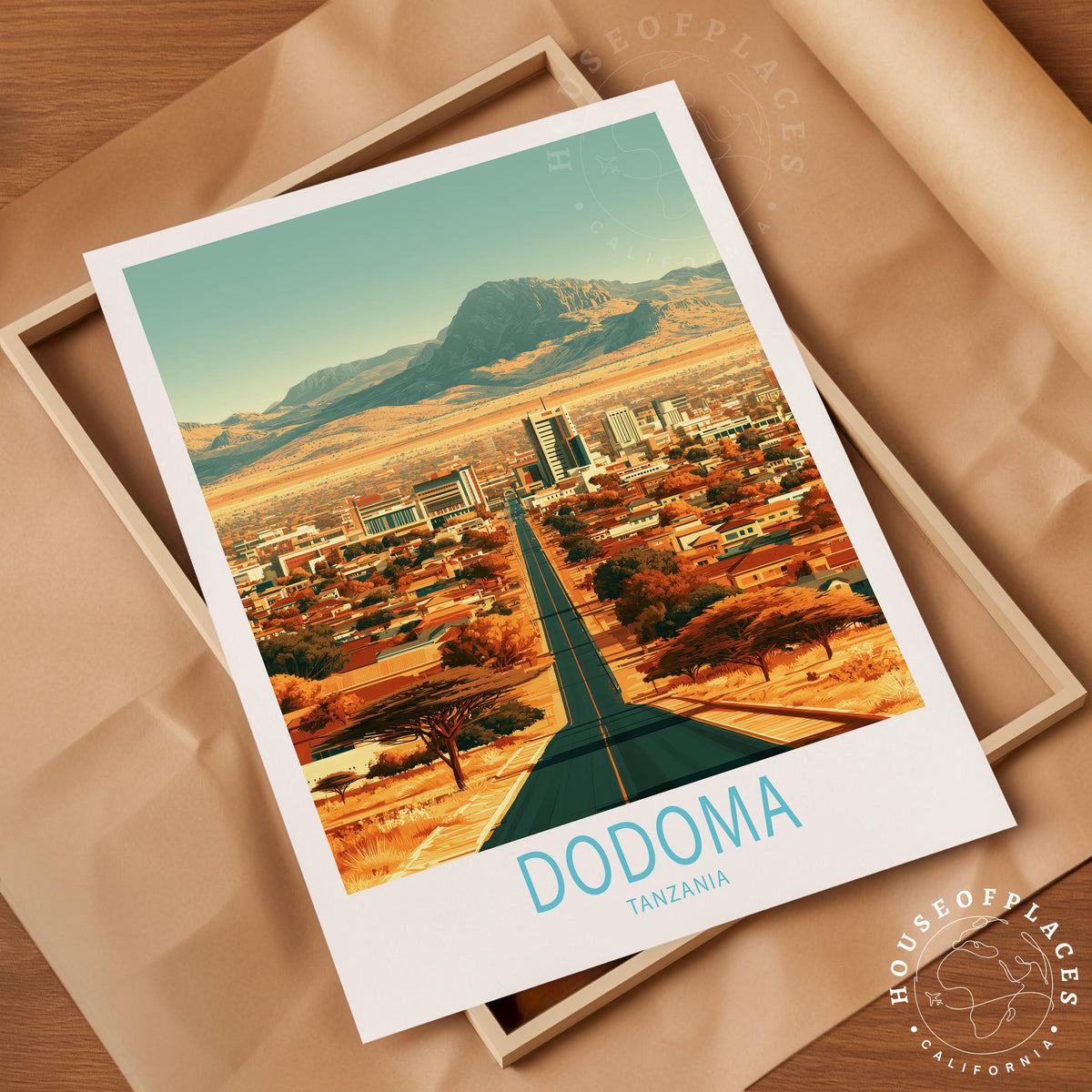 Dodoma travel poster – view 4