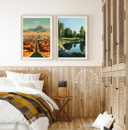 Tanzania Capital City travel poster – view 9