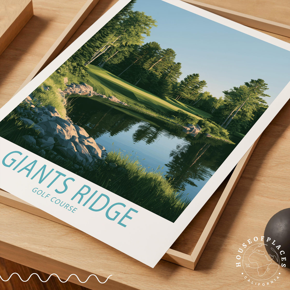 Giants Ridge travel poster – view 7