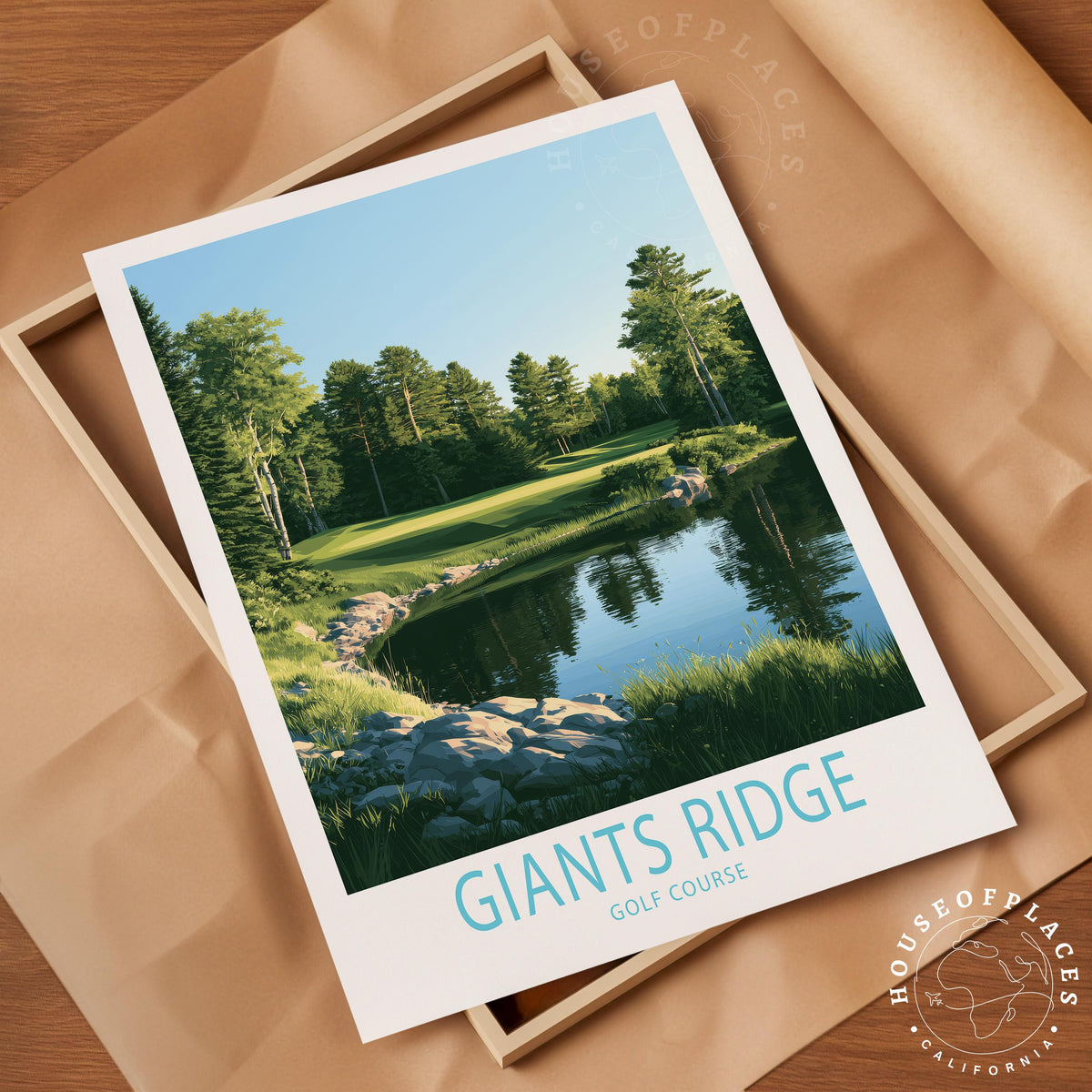 Giants Ridge travel poster – view 4