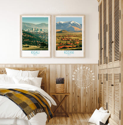 Kozani Countryside travel poster – view 9