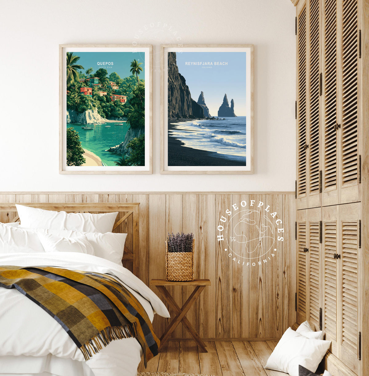Quepos Costa Rica Beach travel poster – view 9