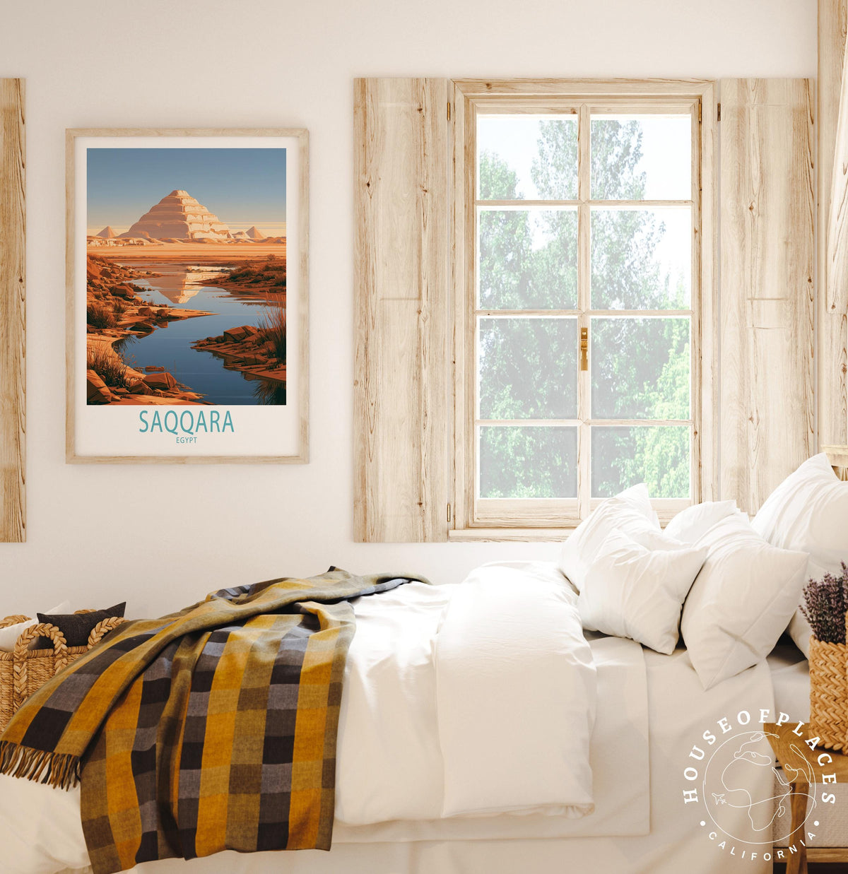 Saqqara travel poster – view 6