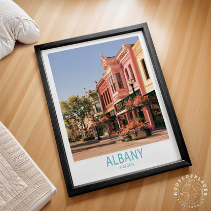 Albany travel poster – view 2