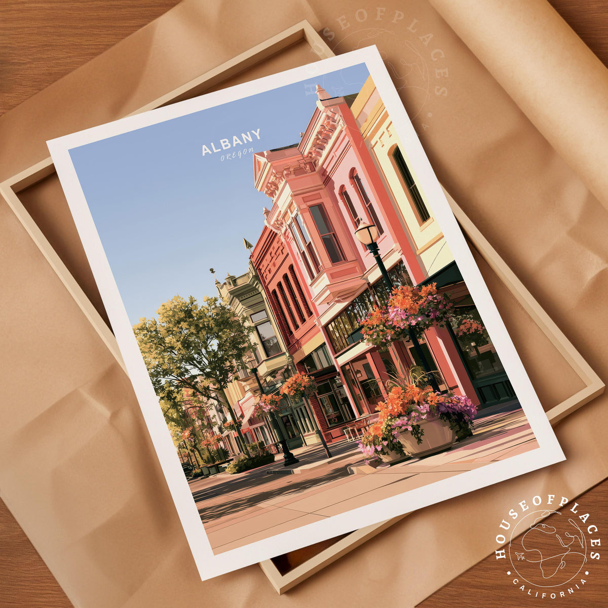 Albany travel poster – view 4