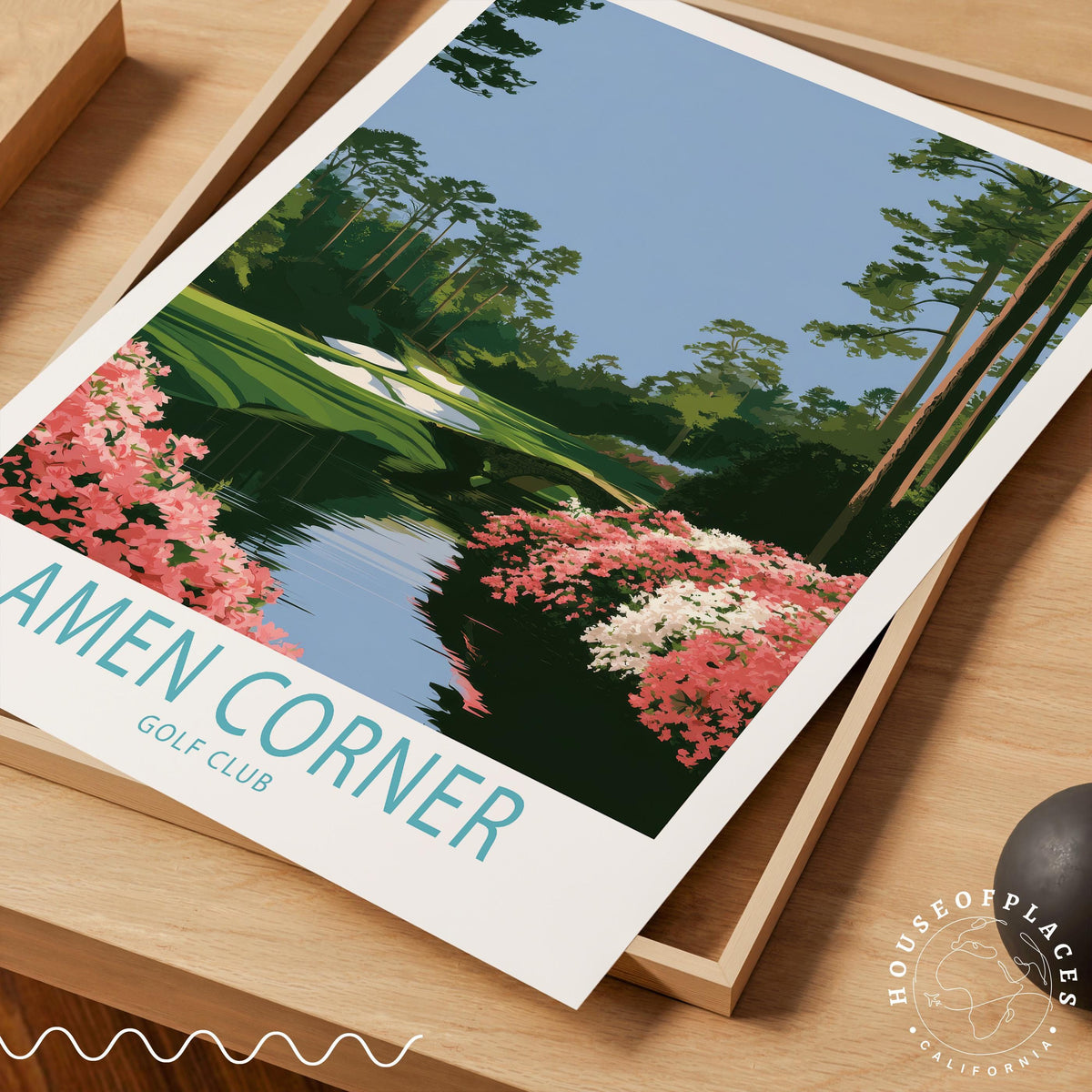 Amen Corner travel poster – view 7
