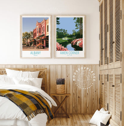 Amen Corner travel poster – view 9