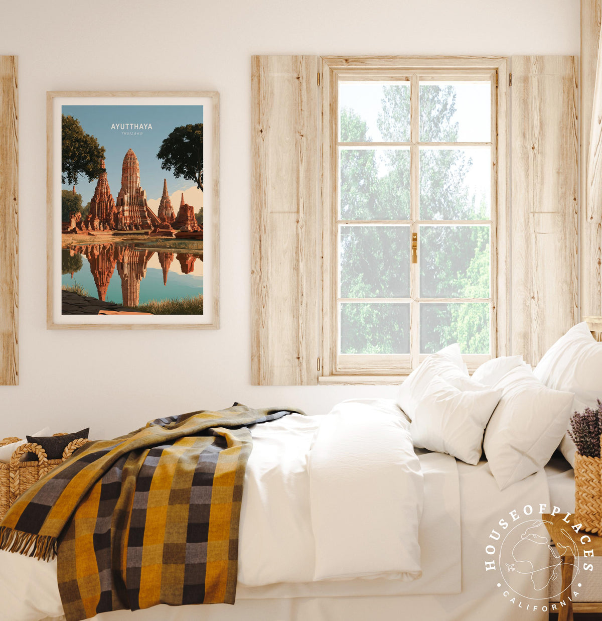 Ayutthaya travel poster – view 6