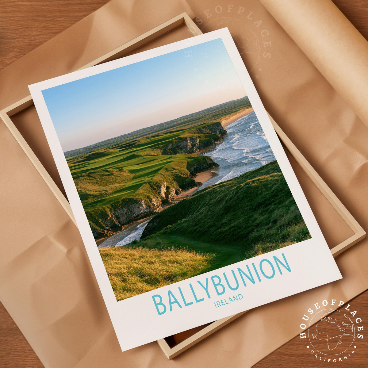 Ballybunion travel poster – view 4