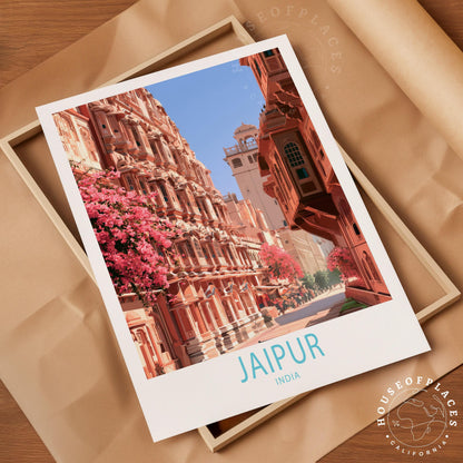 Jaipur travel poster – view 4