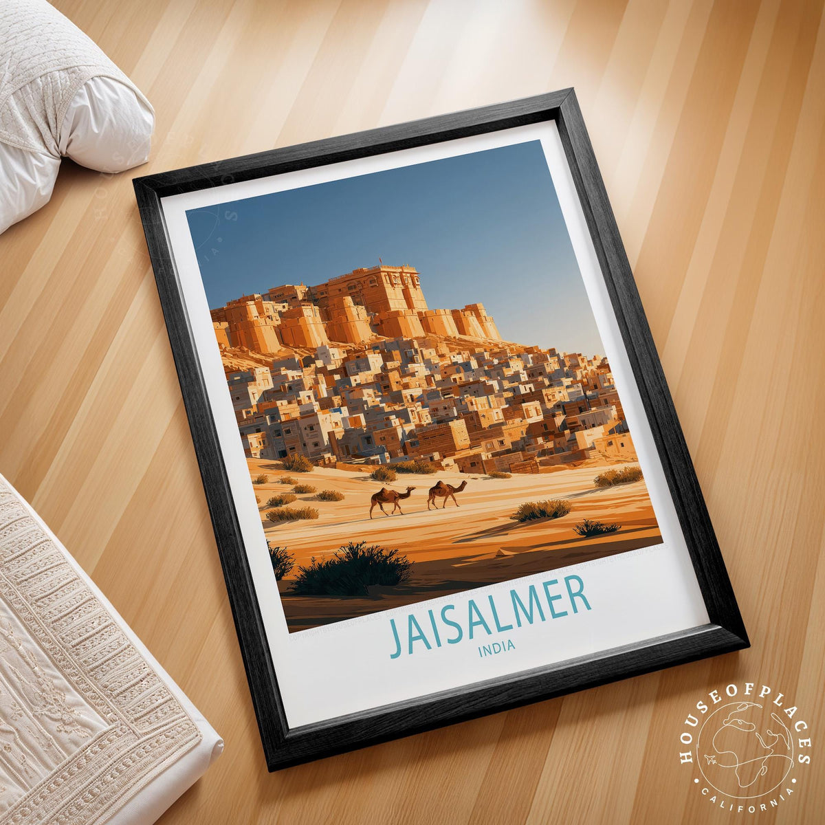 Jaisalmer travel poster – view 2