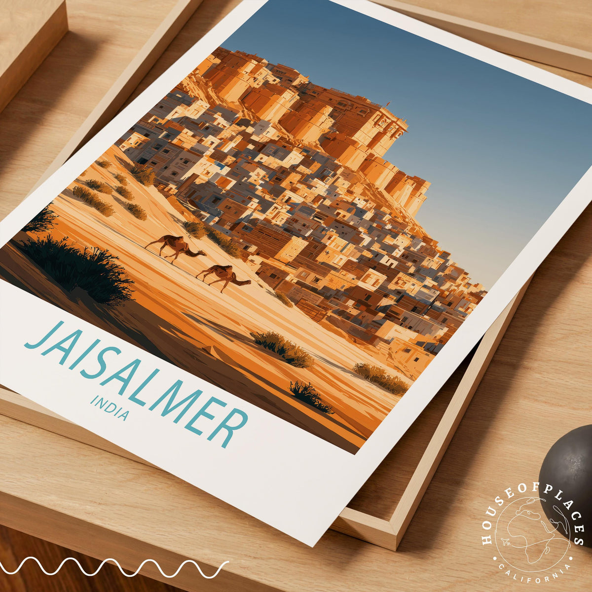 Jaisalmer travel poster – view 7