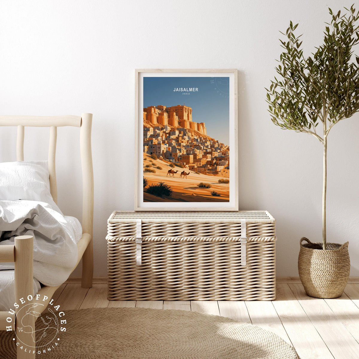 Jaisalmer Rajasthan travel poster – view 3