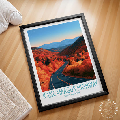 Kancamagus Highway travel poster – view 2