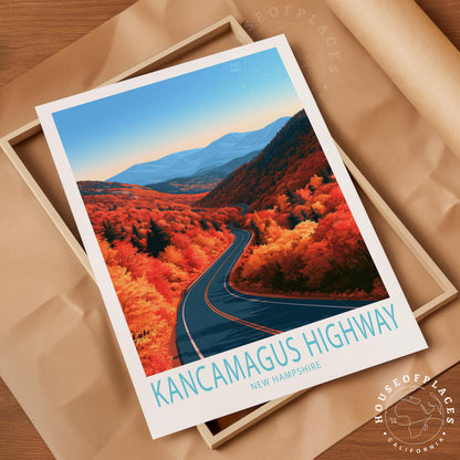 Kancamagus Highway travel poster – view 4