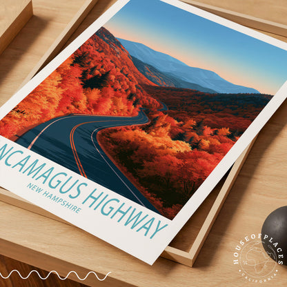 Kancamagus Highway travel poster – view 7