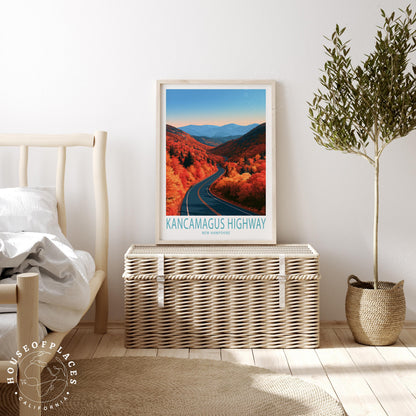 Kancamagus Highway travel poster – view 3