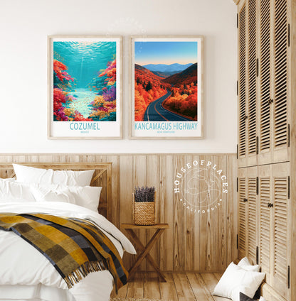 Kancamagus Highway travel poster – view 9