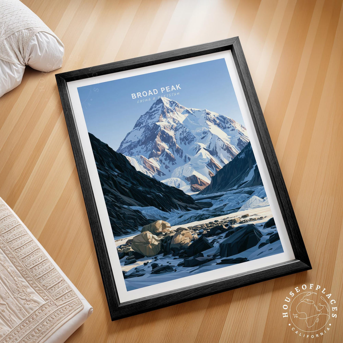 Broad Peak travel poster – view 2