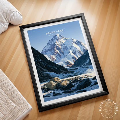 Broad Peak travel poster – view 2