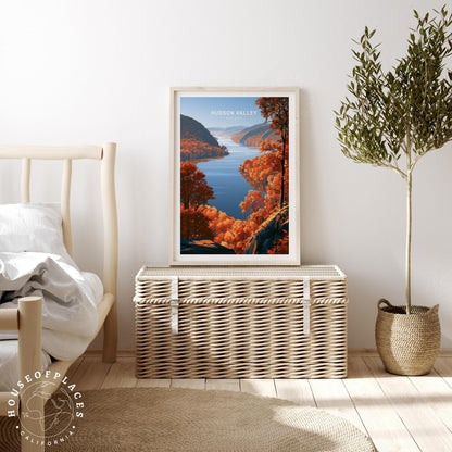Hudson Valley travel poster – view 3