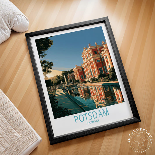 Potsdam travel poster – view 2