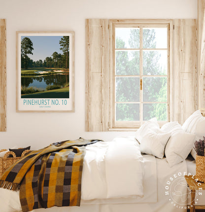 Pinehurst No. 10 travel poster – view 6