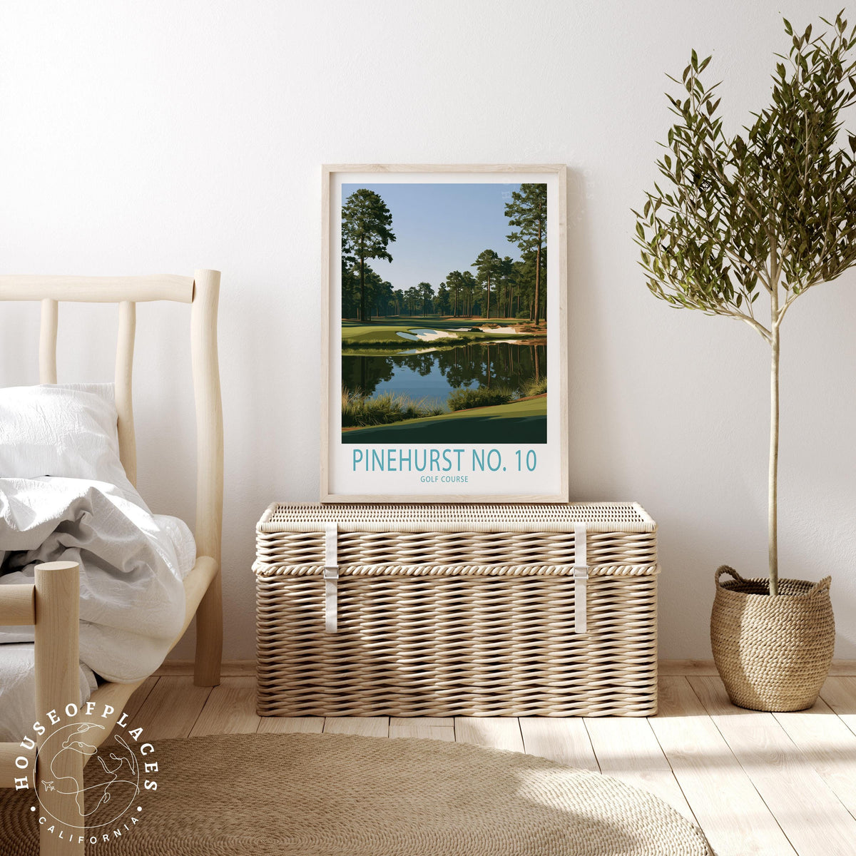 Pinehurst No. 10 travel poster – view 3