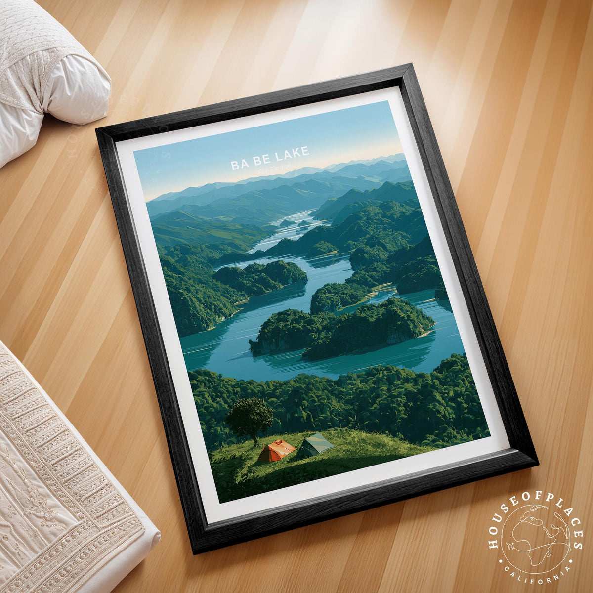 Ba Be National Park travel poster – view 2