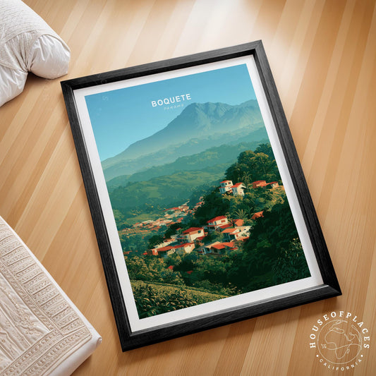 Boquete travel poster – view 2
