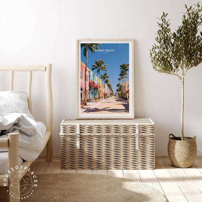 Delray Beach travel poster – view 3