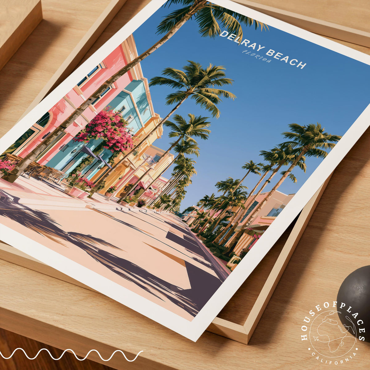 Delray Beach travel poster – view 7