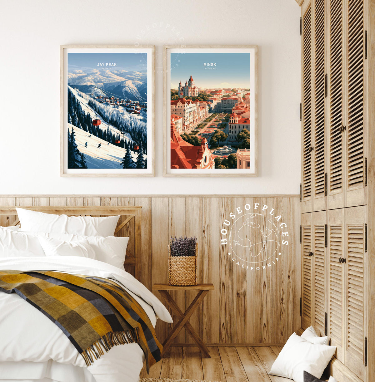Minsk Belarus travel poster – view 9
