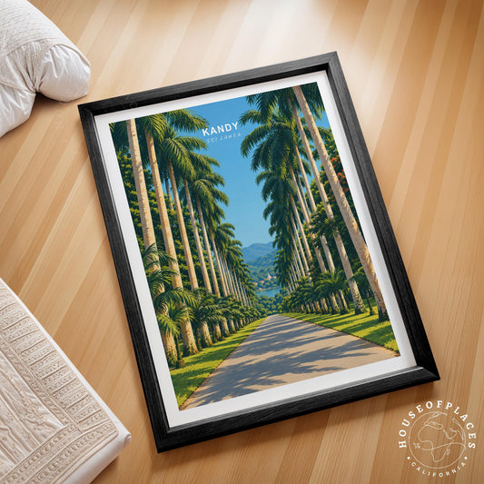 Kandy travel poster – view 2